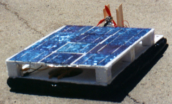 solar powered rc plane
